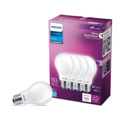 20% off Philips ultra definition LED bulbs