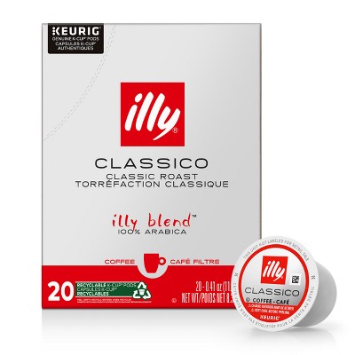 $16.99 price on Illy Classico medium roast single serve pods - 20ct