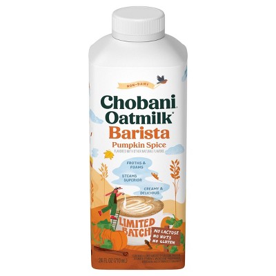 20% off Chobani Oat Barista pumpkin spice creamer - 24 fl oz