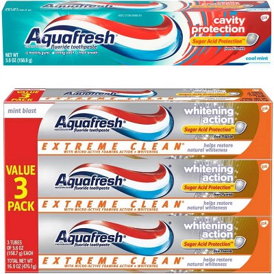 Save $1.00 on any ONE (1) Aquafresh Toothpaste