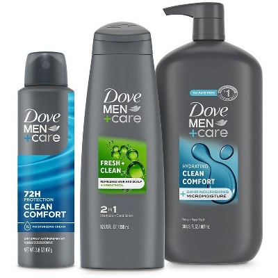 SAVE $3.00 on any ONE (1) Dove Men+Care Item including Body Wash (18oz+), Bars (4ct+), Body & Face Scrubs (9oz), Hair, and Deodorant (Sticks, Sprays, Whole Body). Includes twin-packs; Excludes trial and travel sizes.