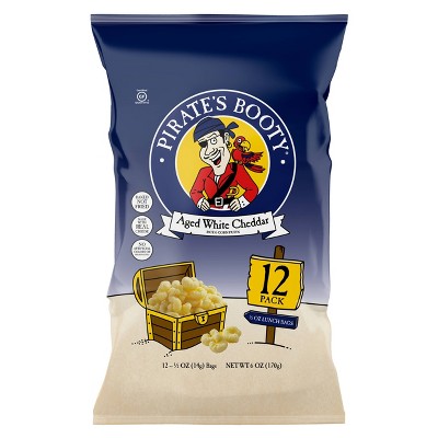 $6.99 price on Pirate's Booty aged white cheddar puffs - 12ct - 0.5oz