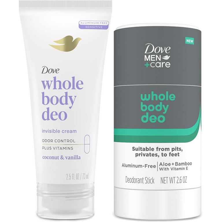 Save $10.00 on any TWO (2) Dove or Dove Men+Care Whole Body Deodorants