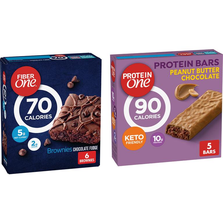 SAVE 50¢ ON TWO when you buy TWO BOXES any flavor/variety Fiber One™ OR Protein One snack product