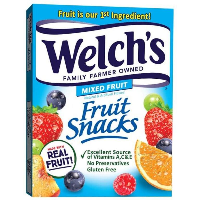 Save $1.00 On any TWO (2) Welch’s® Fruit Snacks, Fruit ‘n Yogurt™ Snacks, Juicefuls® Juicy Fruit Snacks, or Absolute Fruitfuls™ Fruit Strips (8oz or larger bag or 6ct or larger box)