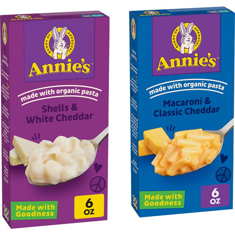 SAVE $1.00 ON FOUR when you buy FOUR PACKAGES of any Annie's™ Mac & Cheese