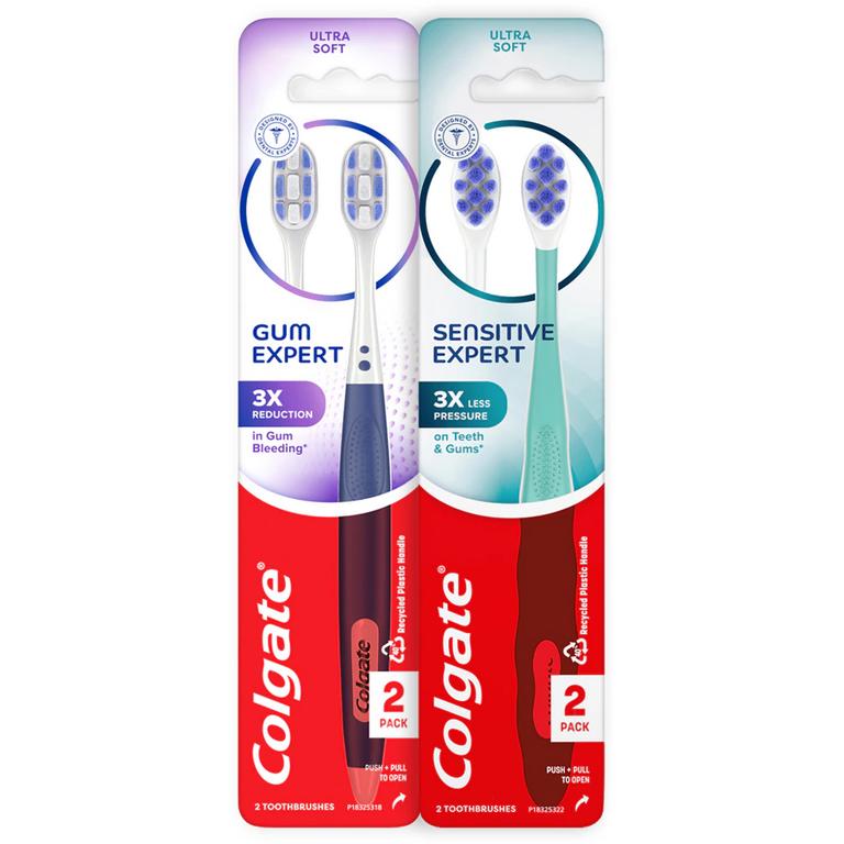 SAVE $4.00 On any ONE (1) Colgate® Gum or Sensitive Expert, Colgate® Advanced or Charcoal Manual Adult Toothbrush Multipack (2ct ONLY)