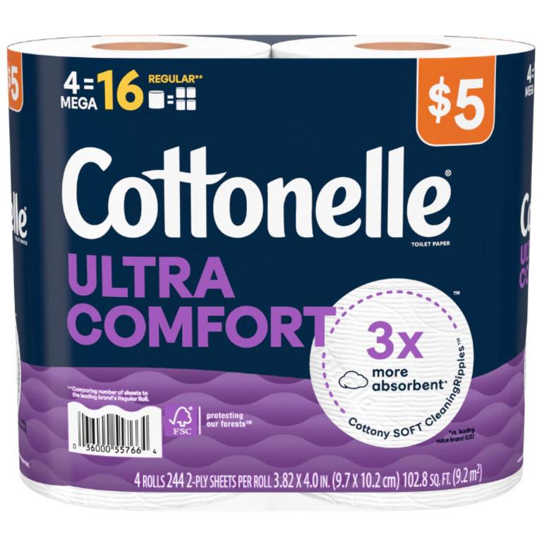SAVE $1.00 off ONE (1) Cottonelle® Ultra Clean Bath Tissue