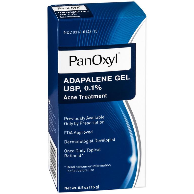 Save $1.50 on ONE (1) PANOXYL Adapalene Gel Acne Treatment, PM Balancing Repair, or Clarifying Exfoliant