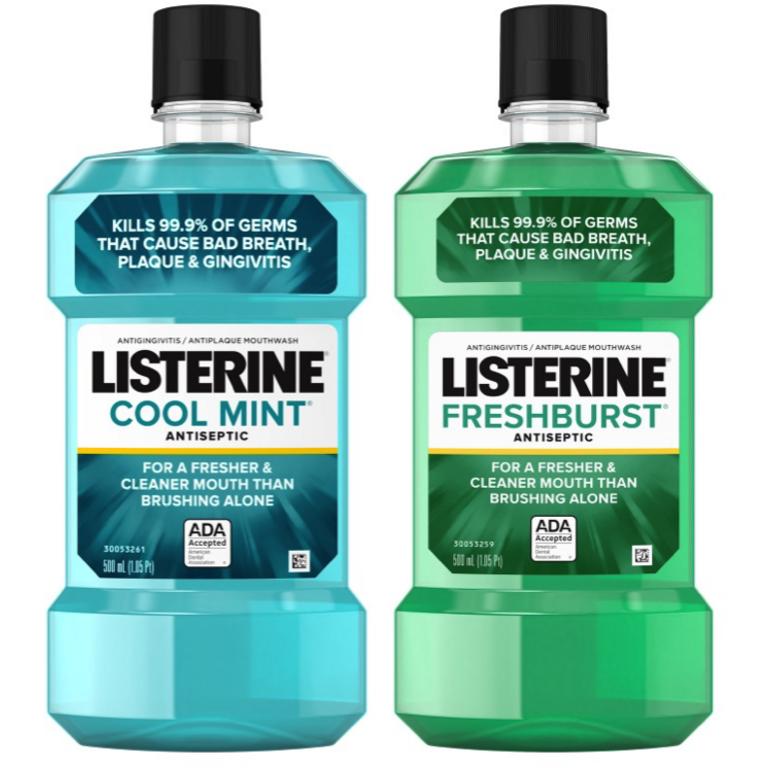 SAVE $3.00 on ONE (1) LISTERINE® Oral Care product, 500 mL. (Excludes trial and travel sizes)