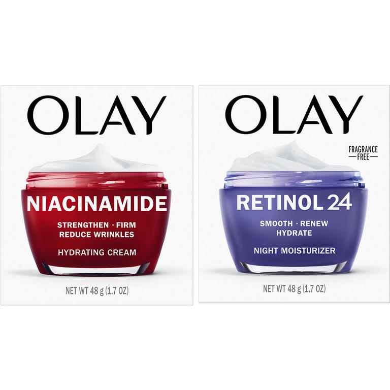 Save $4.00 ONE Olay Facial Moisturizer, Eye or Serum (excludes Super Serum, Products with Sunscreen, Complete, Active Hydrating, Total Effects, Age Defying, Booster Serum and Minis/trial/travel size).