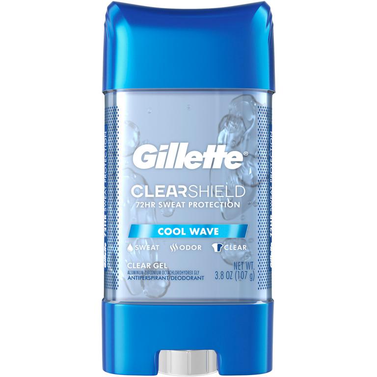Save $2.00 ONE Gillette Clear Gel 2.85 oz or larger (excludes .5oz, Clinical, Dry Spray, and trial/travel size).