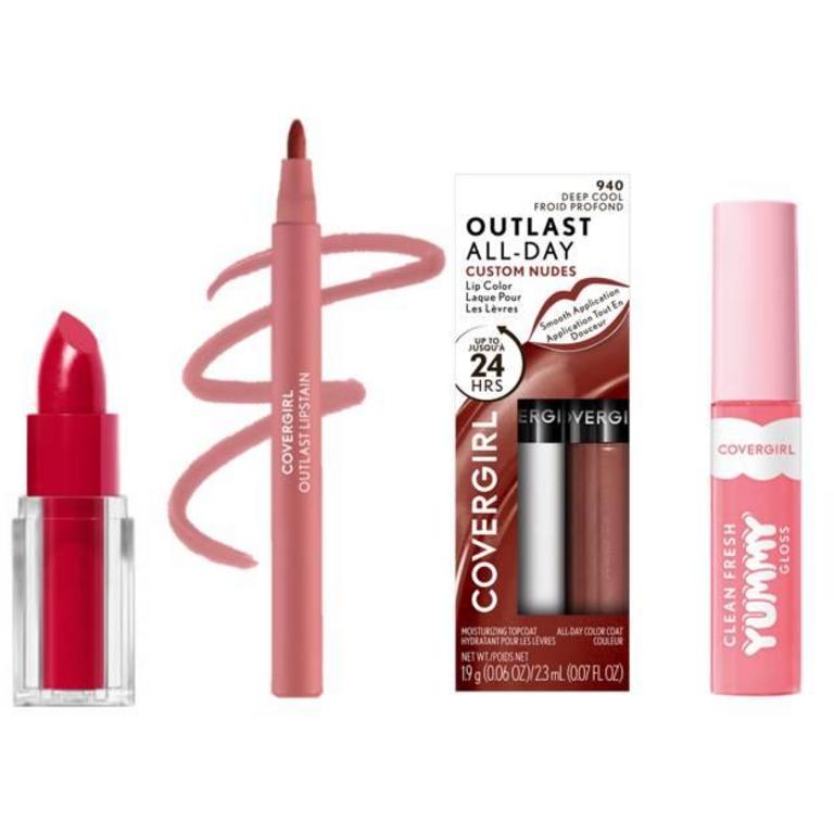 $1.00 OFF ONE (1) COVERGIRL® Lip Product (excludes Continuous Color Lipstick, accessories and travel/trial size)