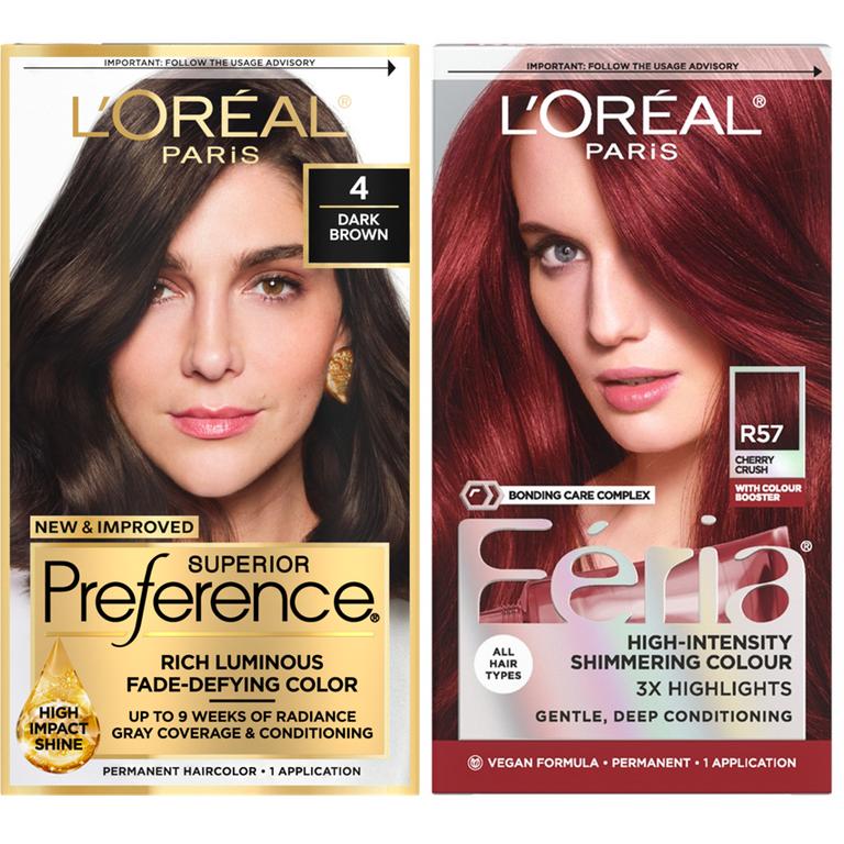 $8.00 OFF ANY TWO (2) L’Oréal Paris® Superior Preference, Excellence, Feria, LeColor Gloss, Men Expert, Colorista, Root Precision, Magic Root Cover Up or Root Rescue products