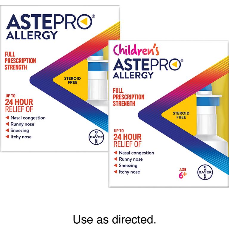 Save $8.00 on any ONE (1) Astepro® Allergy or Children's Astepro® Allergy product 120 sprays or larger