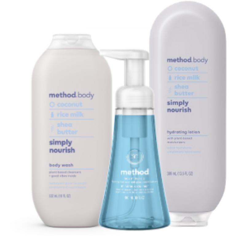 SAVE $2.00 on any TWO (2) Method® Hand Wash, Body Wash, or Body Lotion products