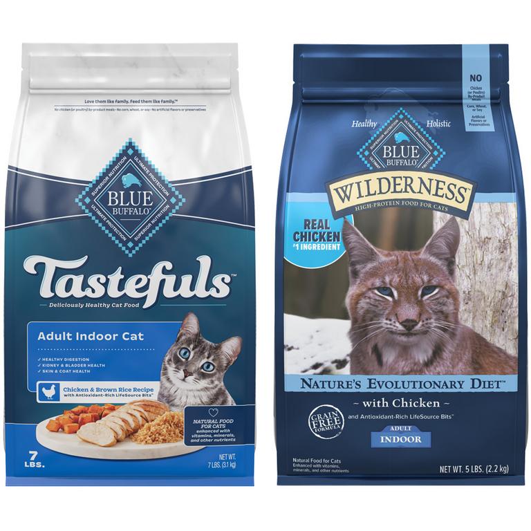 SAVE $2.00 when you buy ONE (1) bag of BLUE dry cat food (4lb or larger)