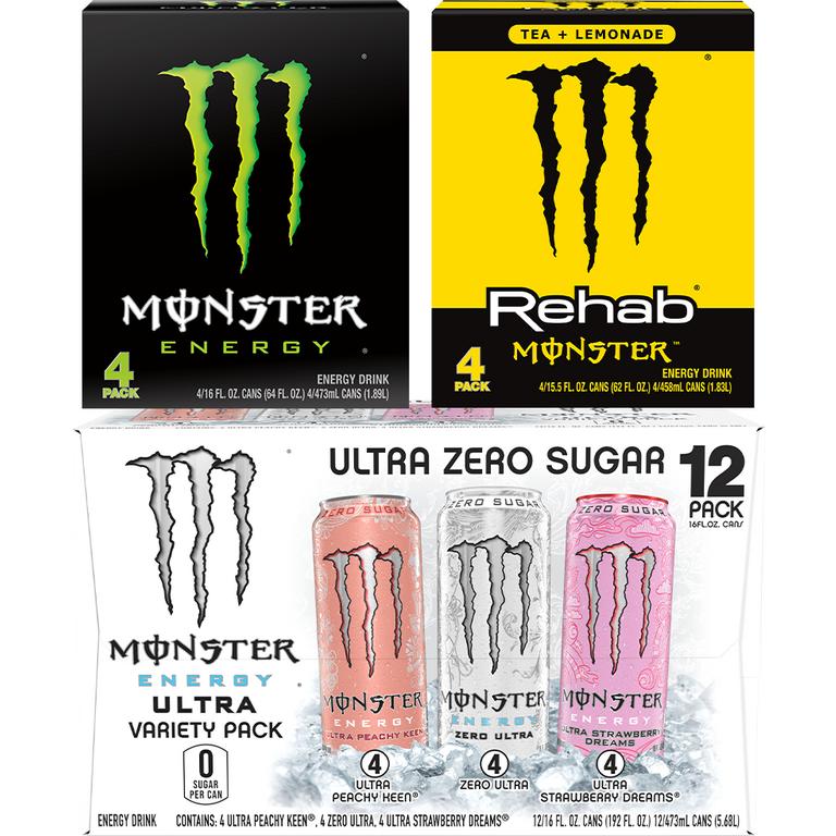 SAVE $3.00 on any ONE (1) Monster Energy 16oz 4-pack, 16oz 12-pack, or 12oz 6-pack