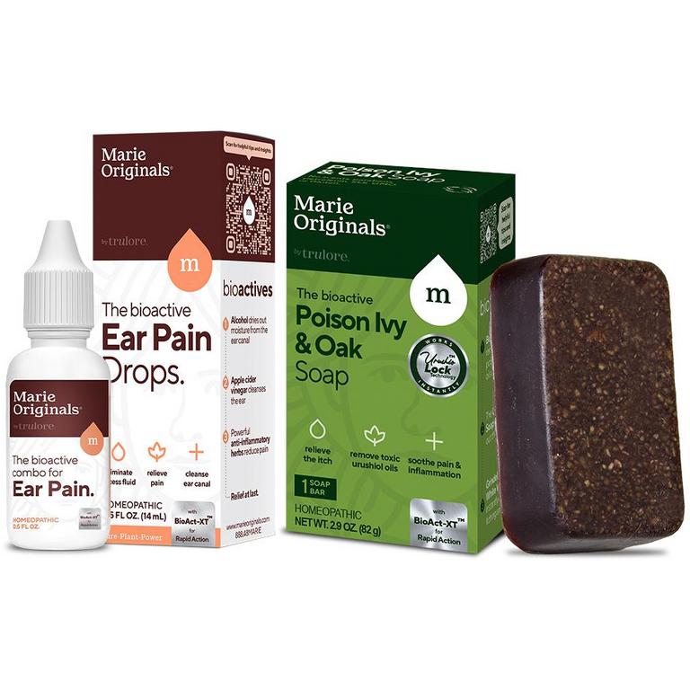 Save $4.00 off ONE (1) Marie Originals Poison Ivy Soap/Oak Soap OR Marie Originals Ear Pain Relief Drops 0.5oz