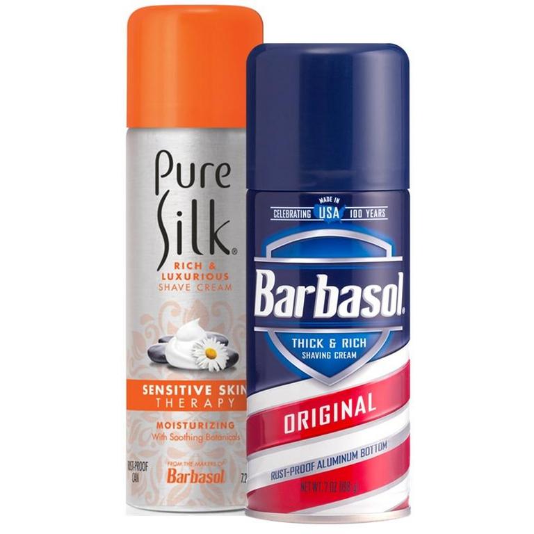 $1.00 OFF any ONE (1) Barbasol or Pure Silk shaving cream 7oz or larger (excludes travel).