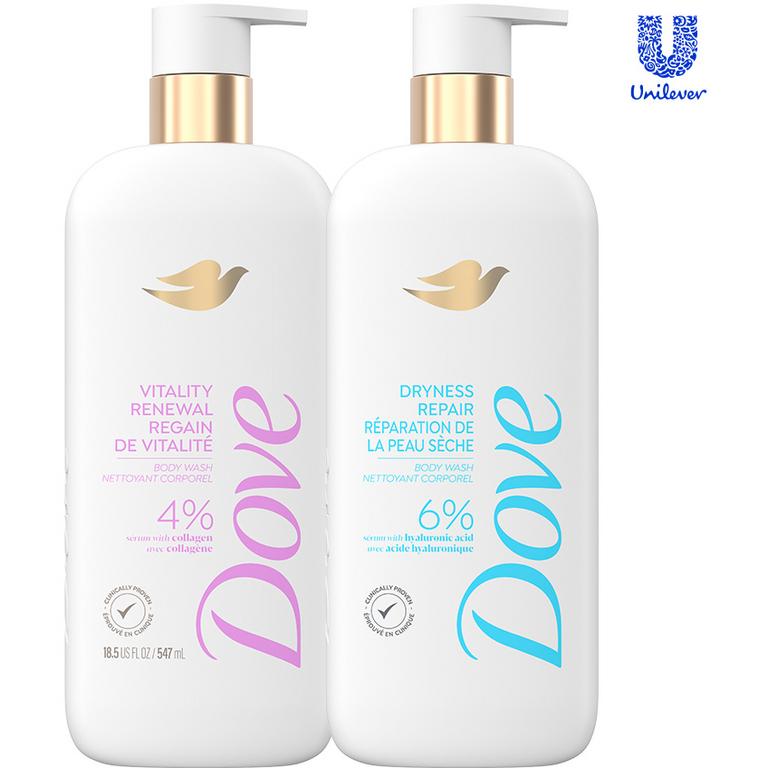 $10.00 OFF On TWO (2) Dove Premium Body Wash select varieties. Excludes Trial and Travel.