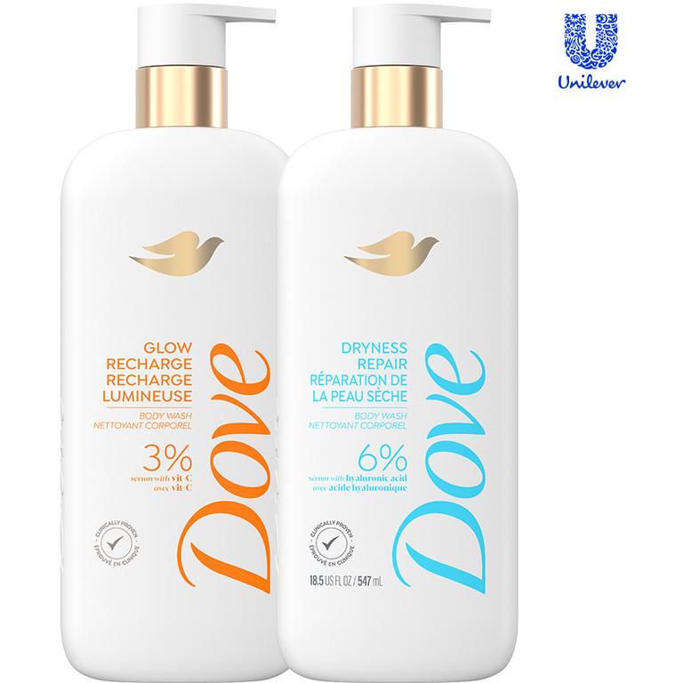 $2.00 OFF On TWO (2) Dove Premium Body Wash select varieties. Excludes Trial and Travel.