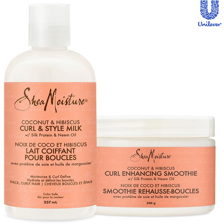 $5.00 OFF on TWO (2) SheaMoisture Hair Care select varieties. Excludes Trial and Travel.