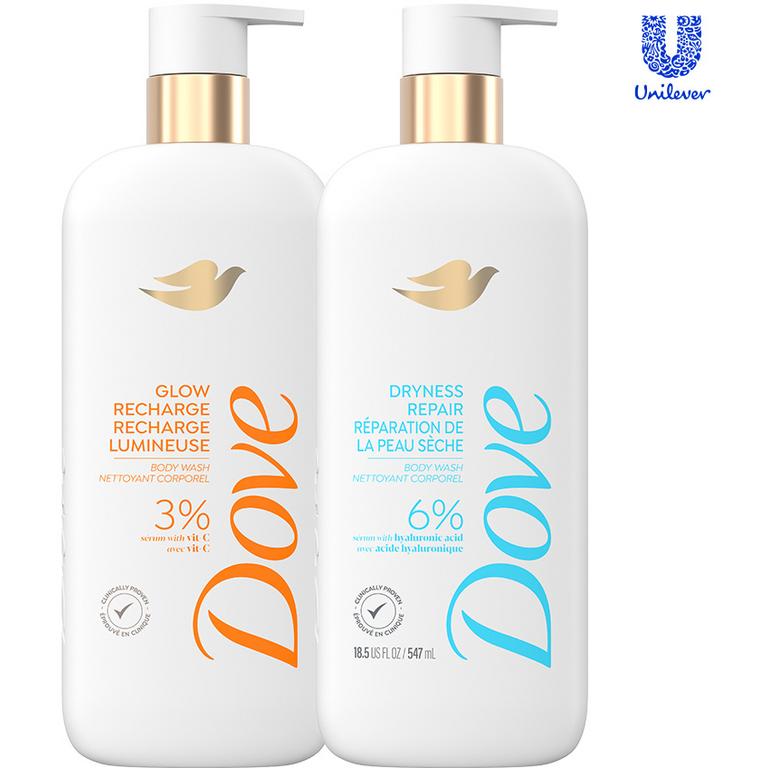 $10.00 OFF On TWO (2) Dove Premium Body Wash select varieties. Excludes Trial and Travel.