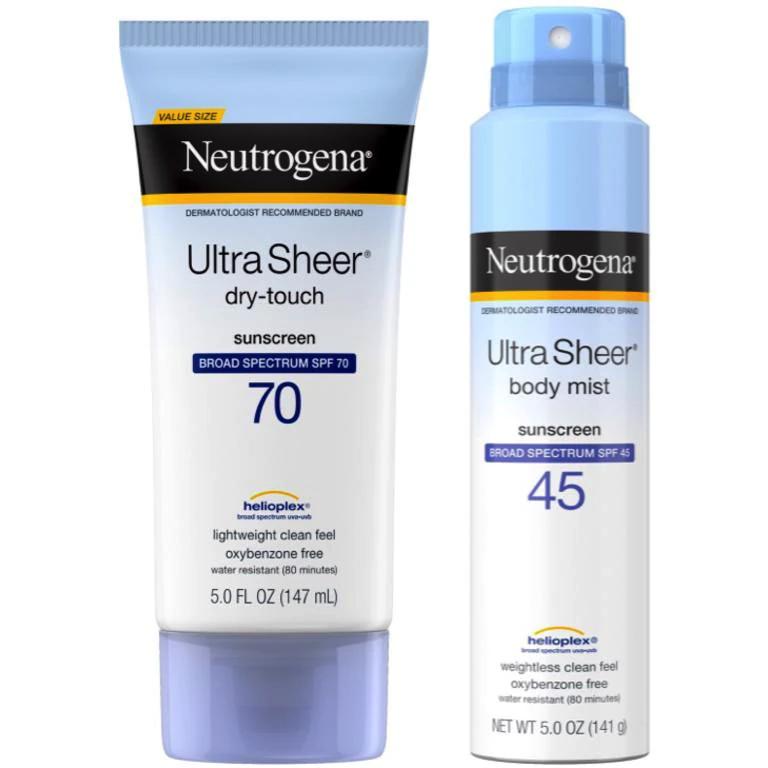 Save $2.00 on any ONE (1) Neutrogena Sun (Excludes trial and travel)