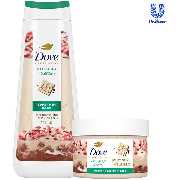 $3.00 OFF On THREE (3) Dove Peppermint Bodywash, Scrub, Hand Wash, or Bar select varieties. Excludes Trial and Travel.