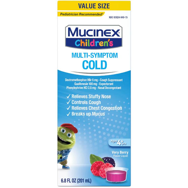 $5.00 OFF any ONE (1) MUCINEX® Children's item (excluding mini melts)