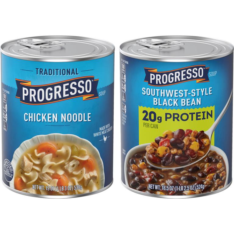 SAVE $1.00 ON FOUR when you buy FOUR CANS any flavor/variety Progresso™ OR Old El Paso™ Soup (excludes dry mixes) 