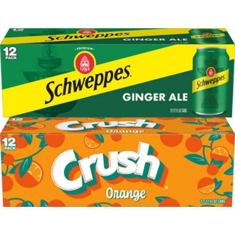 $1.00 OFF when you buy any TWO (2) Crush or Schweppes Multipacks