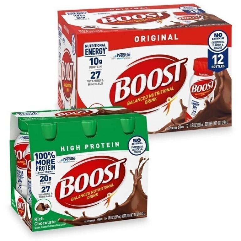 Save $4.00 any TWO (2) BOOST® Nutritional Drink or Drink Mix