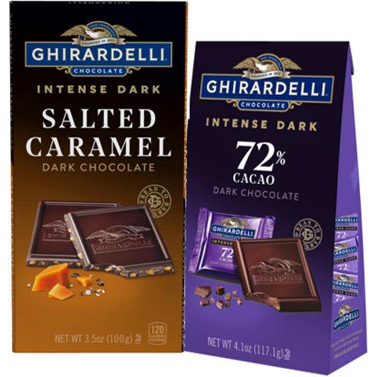 $1.00 OFF ANY THREE (3) Ghirardelli Bags or Bars over 3oz