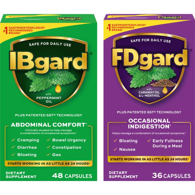 Save $4.00 on any ONE (1) IBgard® or FDgard® 36ct or 48ct product.