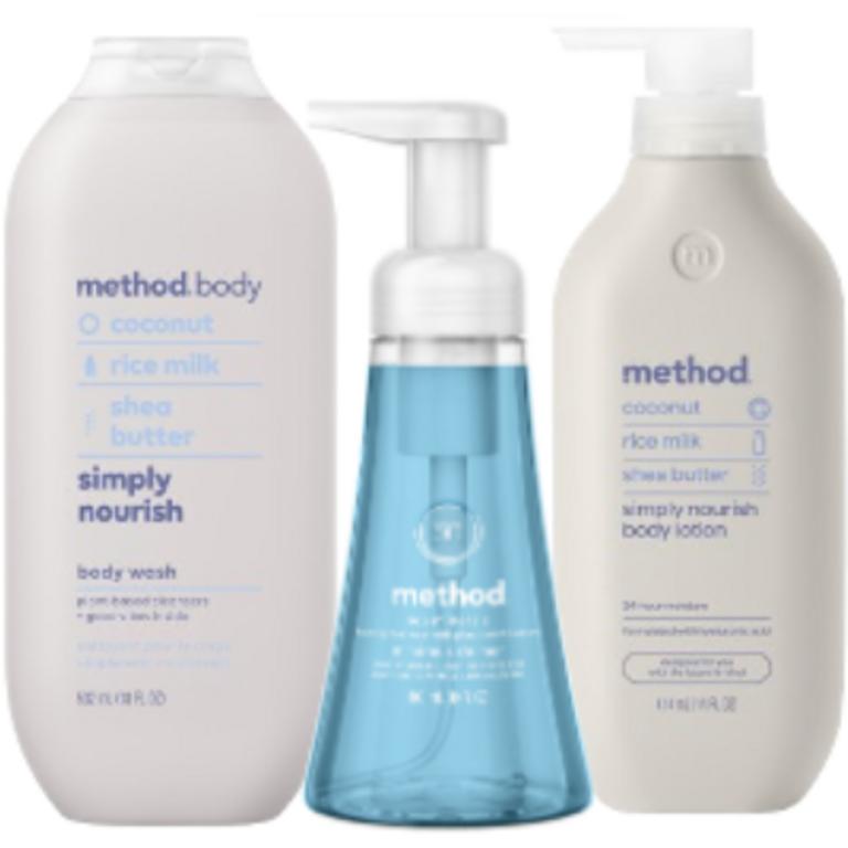 SAVE $2.00 on any TWO (2) Method® Hand Wash, Body Wash, or Body Lotion products