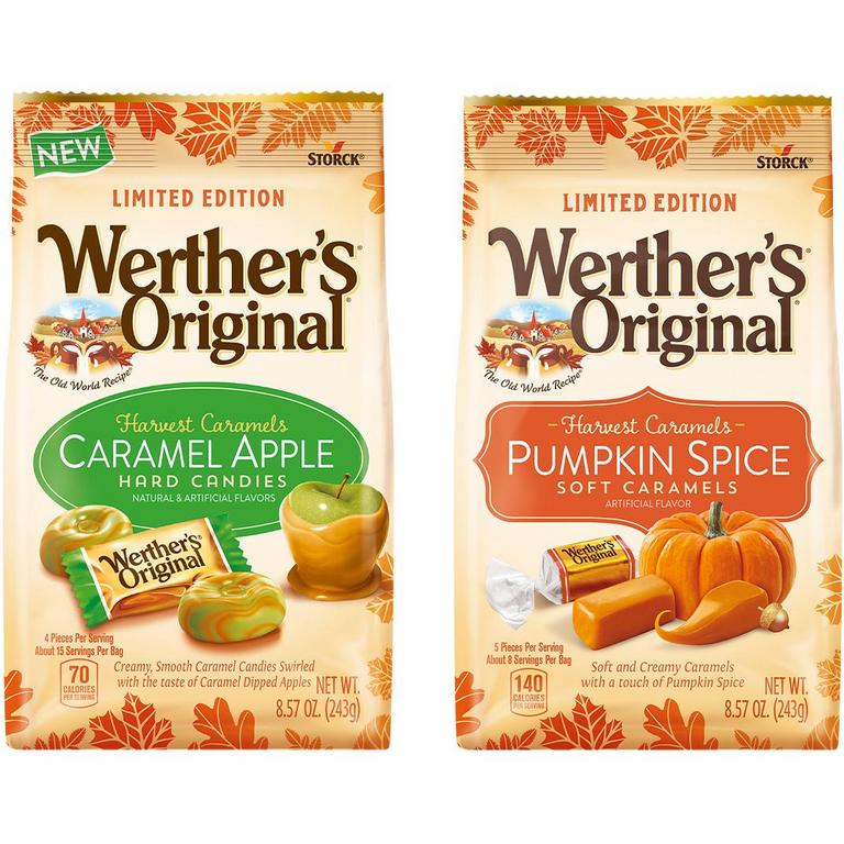 $1.00 OFF any TWO (2) Werther's® Original® Limited Edition Harvest Caramels 7.4-9.4oz