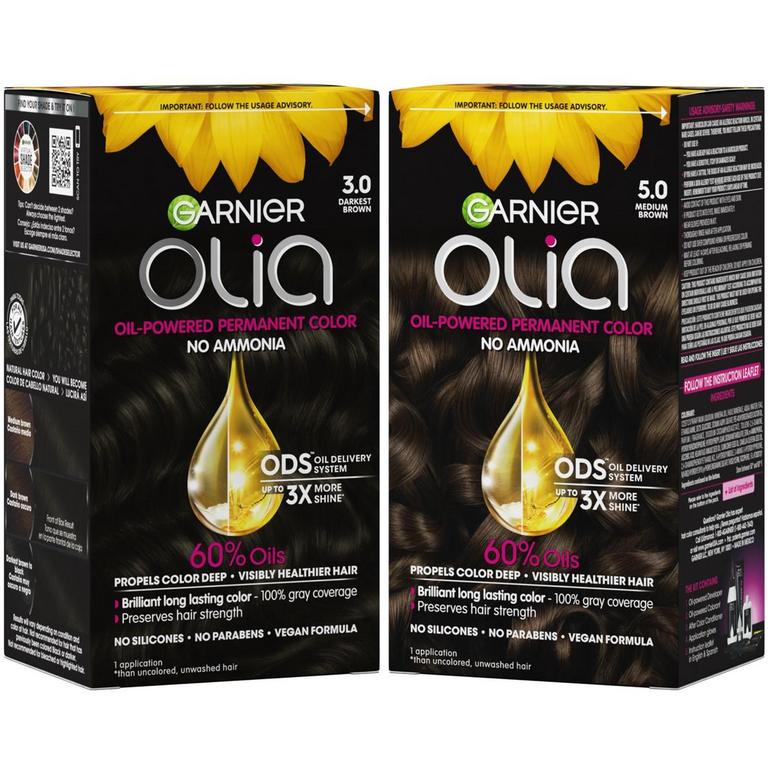 SAVE $6.00 off ANY TWO (2) Garnier® Olia® haircolor products