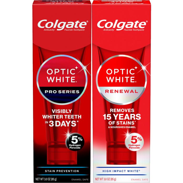 SAVE $3.00 On any ONE (1) Colgate® Optic White® Pro Series® or Renewal Toothpaste (including multipacks)