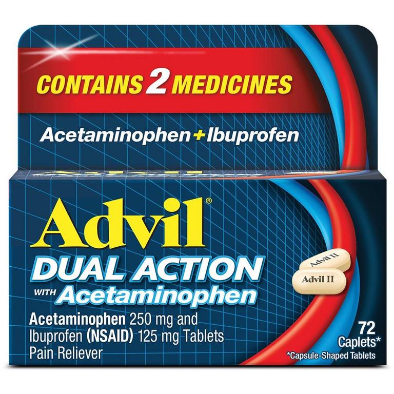 Save $3.00 Save $3.00 on ONE (1)  Advil®  Dual Action 72ct or larger