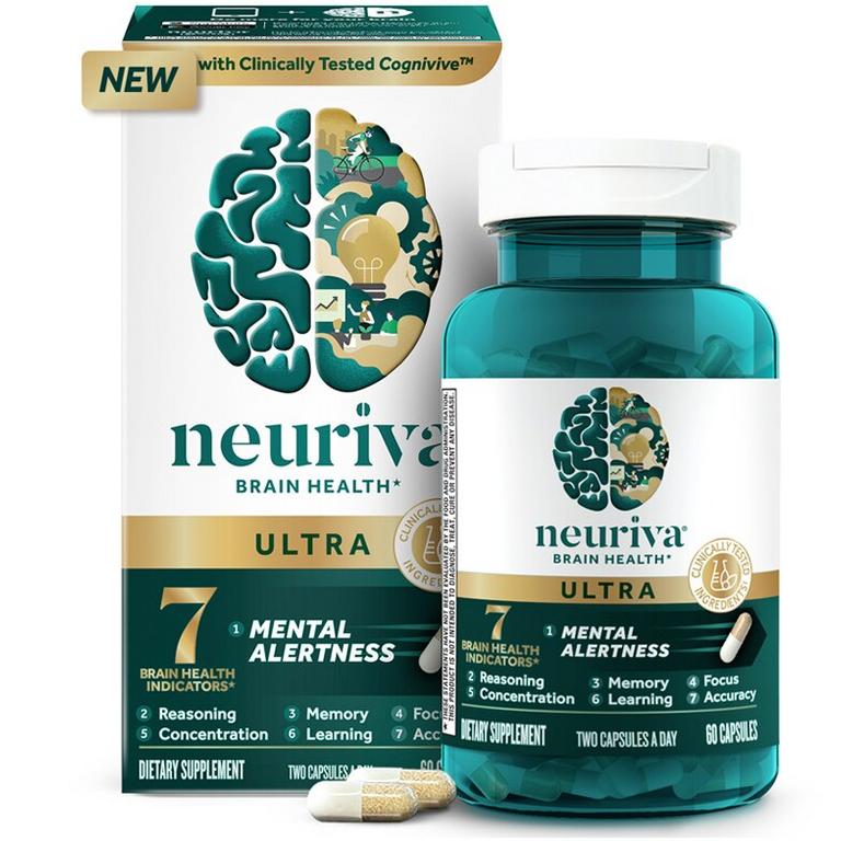 $15.00 OFF any ONE (1) Neuriva Brain Health ULTRA (excludes Ultra 7 ct)