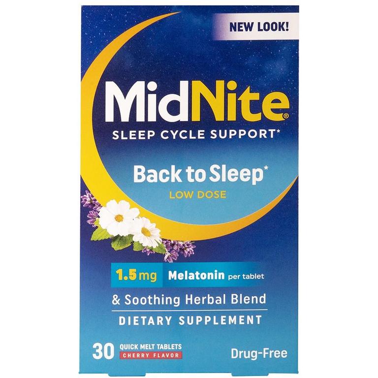 SAVE $4.00 on ONE (1) MIDNITE Sleep Aid item