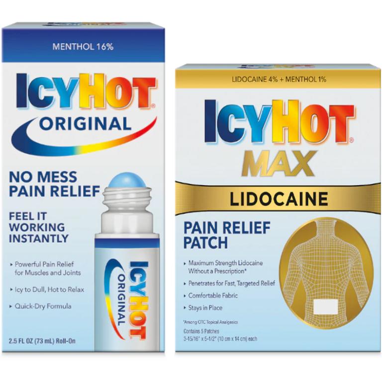 $3.00 OFF any ONE (1) Icy Hot® Original or Max Product (Excluding 1.25 oz. Cream, 1ct Patch, trial and travel sizes)