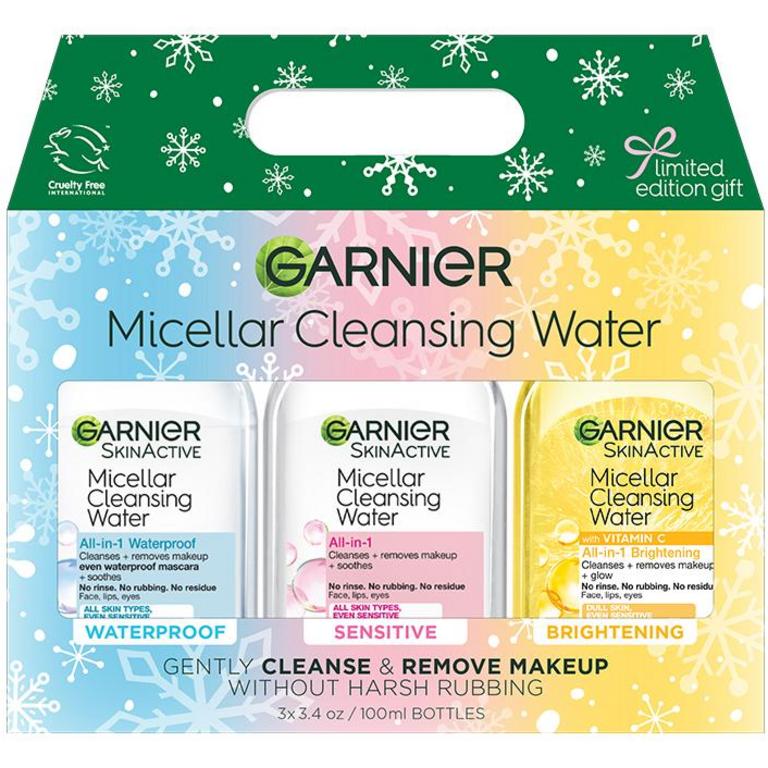 $3.00 OFF on any ONE (1) Garnier Micellar Water Holiday Kit