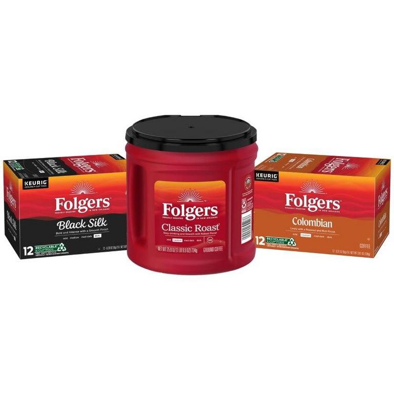 SAVE $1.25 when you buy ONE (1) Folgers® Can OR K-Cup Coffee (Select Sizes)