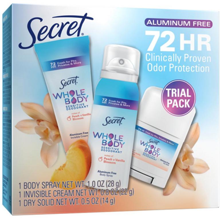 Save $2.00 ONE Secret Whole Body Limited Edition Holiday Gift Pack Select Varieties