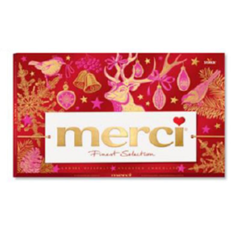 SAVE $2.00 on any ONE (1) merci Assorted European Chocolates