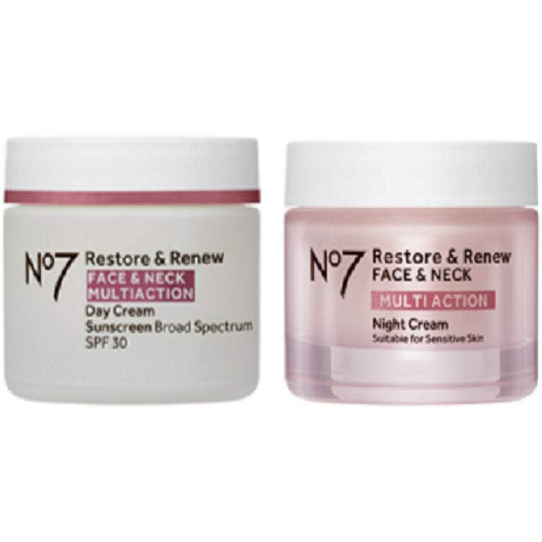 $5.00 OFF off any ONE (1) No7 Skincare Day & Night Creams (Includes 50 mL Future Renew, Restore & Renew, Lift & Luminate, Protect & Perfect)