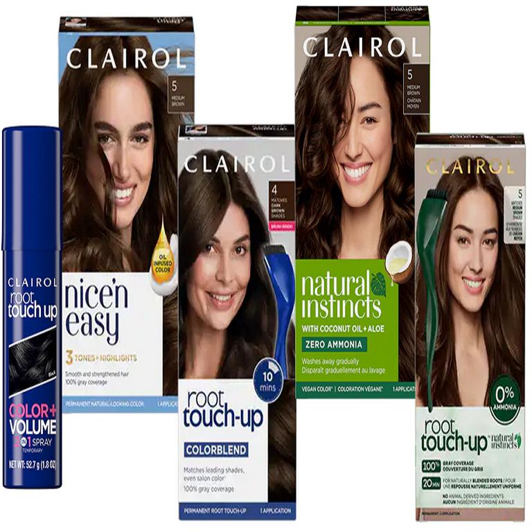 $6.00 OFF ANY TWO (2) CLAIROL® Hair Color Products (Select varieties, excludes Professional)